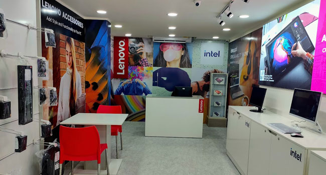 Lenovo Exclusive Showroom in Ambattur, Chennai, India