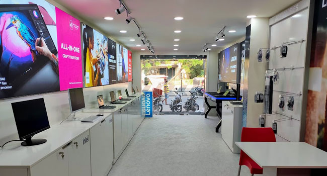 Lenovo Exclusive Showroom in Ambattur, Chennai, India