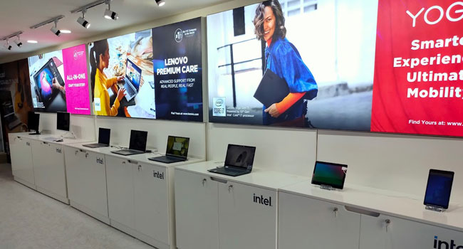 Lenovo Exclusive Showroom in Ambattur, Chennai, India