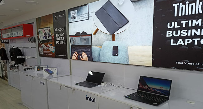 Lenovo Exclusive Showroom in Ambattur, Chennai, India