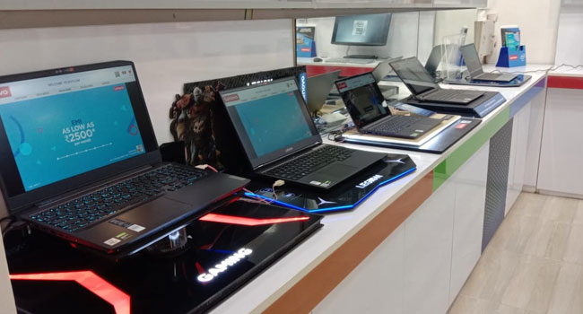 Lenovo Exclusive Showroom in Express Avenue Mall, Chennai, India