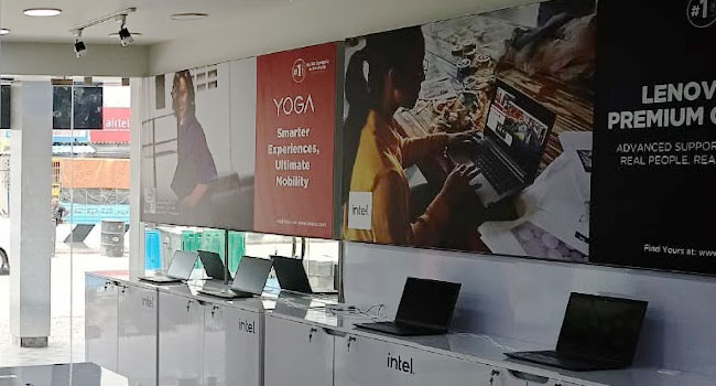 Lenovo Exclusive Showroom in ECR Palavakkam, Chennai, India