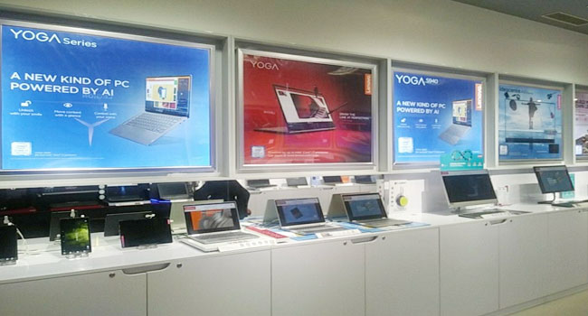 Lenovo Exclusive Showroom in Vadapalani, Chennai, India