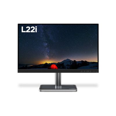 Lenovo LEN-C1IN 21.5 (L22i-30) Monitor (INC IPS Borderless+Metal Stand)