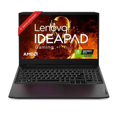 Lenovo IP Gaming3 (9AIN) Laptop (i5-11300H / 8GB, 1TB  HDD + 256GB SSD / NVIDIA GeForce RTX 3050 4GB GDDR6 / Boost Clock 1500 / 1740MHz, TGP 90W / 15.6″ FHD)
