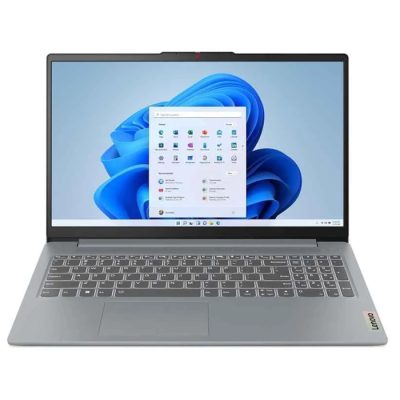 Lenovo IP Slim3 82X70033IN Laptop (Intel® Core™ i3-1305U / 5C (1P + 4E) / 6T, P-core 1.6 / 4.5Ghz, E-core 1.2 / 8GB DDR5 RAM / 512GB SSD / W11 H&S2021)