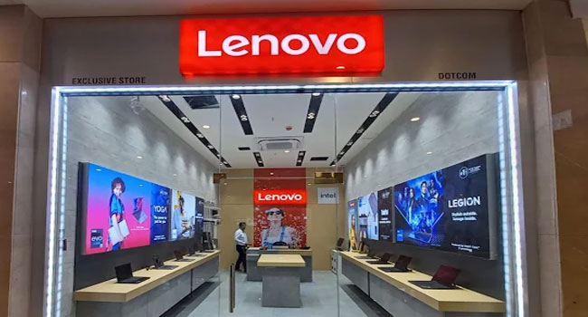 Lenovo Exclusive Store in Aerohub Mall, Chennai, India