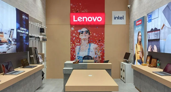 Lenovo Exclusive Store in Aerohub Mall, Chennai, India