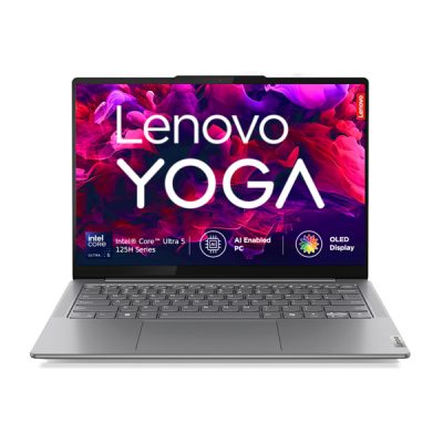 Lenovo Yoga slim 7 (83CV00D0IN) Laptop (Intel® Core Ultra 5 125H, 14C (4P + 8E + 2LPE) / 16GB Soldered LPDDR5-6400 / 1TB SSD M.2 2242 PCIe® 4.0×4 NVMe / 14″ WUXGA (1920×1200) OLED / Windows® 11 Home / Office Home 2024)