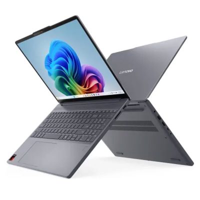 Lenovo Slim 3 (83N3002QIN) Laptop (Snapdragon® X X1-26-100 / 16GB Soldered LPDDR5x-8448 / 512GB SSD M.2 2242 PCIe® 4.0×4 NVMe / 15.3″ WUXGA (1920×1200) IPS  Windows® 11 Home / Office Home 2024)