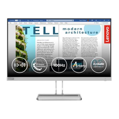 LENOVO 27″ LCD MONITOR -L27i-40 HDMI VGA (H23270FL0)(67ABKAC4IN) (FHD 1920×1080 100Hz / ANTIGLARE WLED TÜV Rheinland® AMD FreeSync™/ SPEAKER 3W x2 /3YRS WARRENTY)