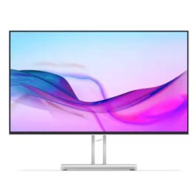 LENOVO L27I-4A LCD MONITOR (67BEKAC1IN) (FHD 1920×1080 (48Hz – 100Hz) 300 cd/m² /SPEAKER 3W x2/2x HDMI® 1.4, 1x VGA / HDMI CABLE / CLOUD GREY/ 3YRS WARRENTY)