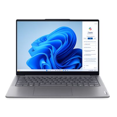 Lenovo Yoga slim 7 83CV00B3IN Laptop (Intel® Core Ultra 9 185H / 16C (6P + 8E + 2LPE) /  32GB Soldered LPDDR5-6400 / 1TB SSD M.2 2242 PCIe® 4.0×4 NVMe / 14″ WUXGA (1920×1200) / Windows® 11 Home / Microsoft® 365 Basic + Office Home 2024)