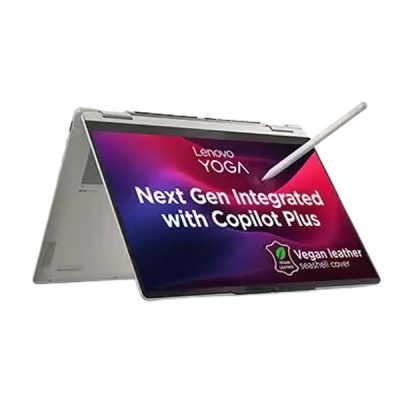 Lenovo Yoga 7 83JQ000XIN Laptop (Intel® Core Ultra 5 226V / 16GB Soldered LPDDR5x-8533, MoP Memory / 1TB SSD M.2 2242 PCIe® 4.0×4 NVMe / 14″ WUXGA (1920×1200) OLED 600nits (peak) / 400nits / Backlit / Windows® 11 Home / Office Home 2024)