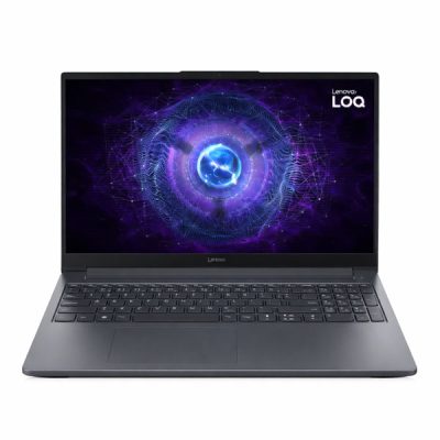 Lenovo LOQ 12th Gen 83LK00D9IN Laptop (Intel® Core i7-12650HX / 24MB Intel Smart Cache / NVIDIA® GeForce RTX™ 4050 6GB GDDR6 / 1x 16GB SODIMM DDR5-4800 / 512GB SSD / 15.6″ FHD / Windows® 11 Home -Office Home 2024 / Luna Grey)